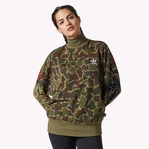 adidas Originals Pharrell Williams Hu Hiking Camo Sweatshirt
